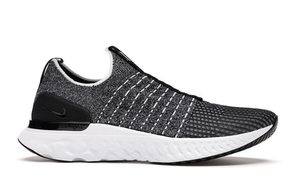 Nike React Phantom Run Flyknit 2 Black White Blend