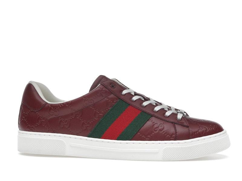 Gucci Ace Web Red Rosso Ancora