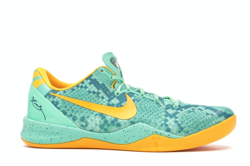 Nike Kobe 8 System Green Glow Laser Orange