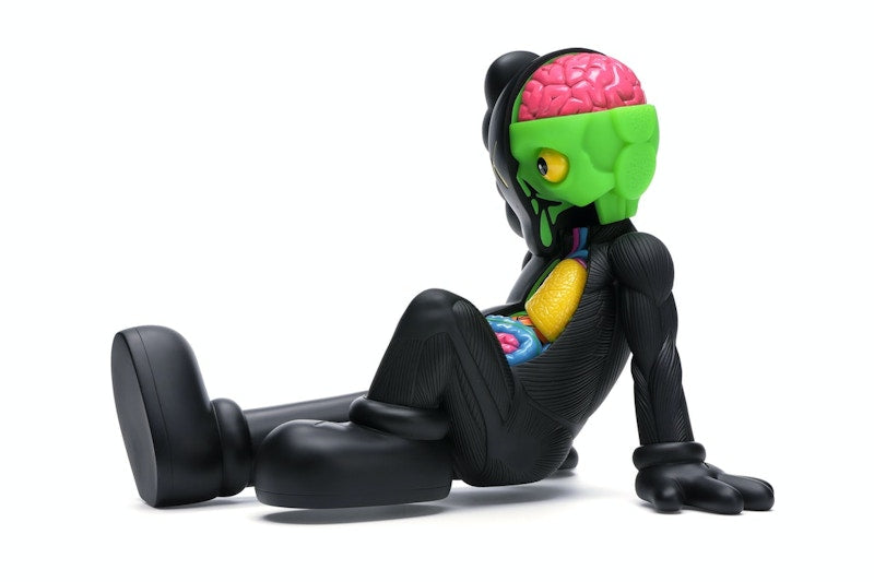 KAWS Resting Place Vinyl Figure Black