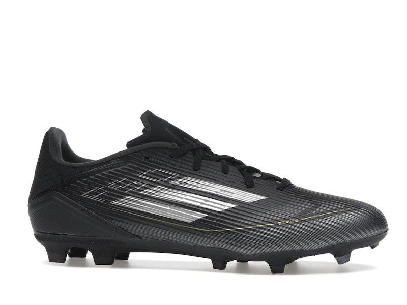 adidas F50 League Multi-Ground Core Black Iron Metallic Gold Metallic