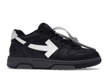 OFF-WHITE Out Of Office OOO Low Tops Black Grey White SS22