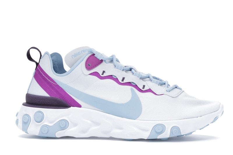 Nike React Element 55 Football Grey Psychic Blue (Women's)
