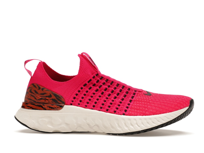 Nike React Phantom Run Flyknit 2 Pink Prime Zebra (Women's)