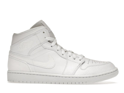 Jordan 1 Mid Triple White 2.0 (2020)