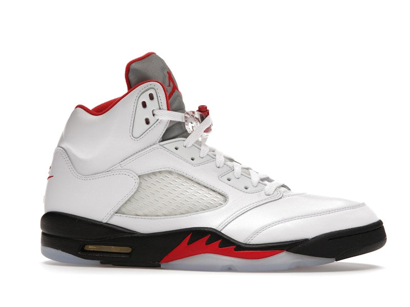 Jordan 5 Retro Fire Red Silver Tongue (2020)