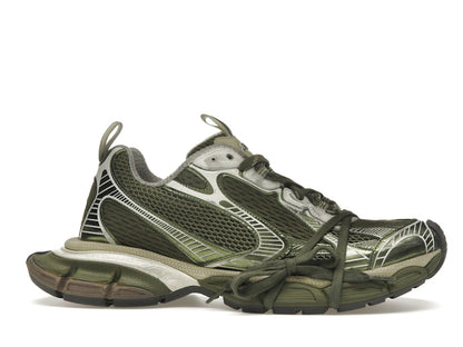 Balenciaga 3XL Dark Green Light Beige