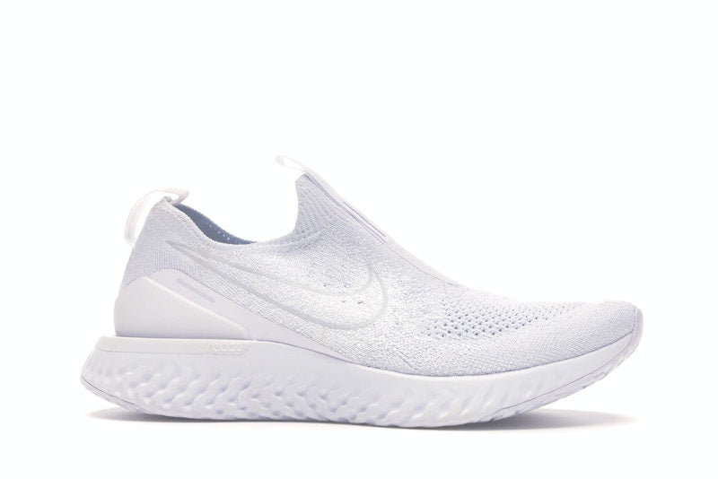 Nike Epic Phantom React Flyknit White Pure Platinum (Women's)