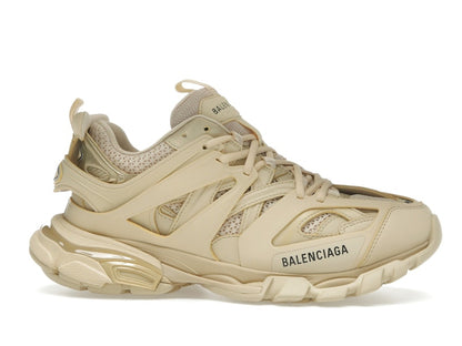 Balenciaga Track Beige Metallic Gold