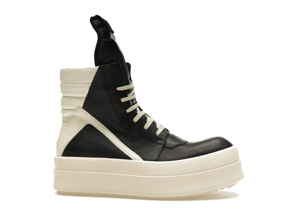 Rick Owens Mega Bumper Geobasket Black Milk