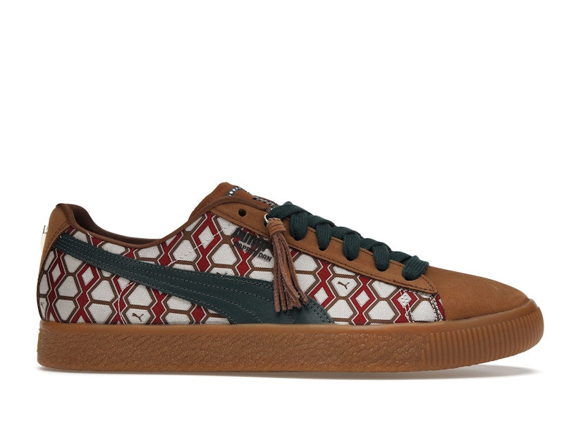 Puma Clyde Tassle Dapper Dan Frair Brown