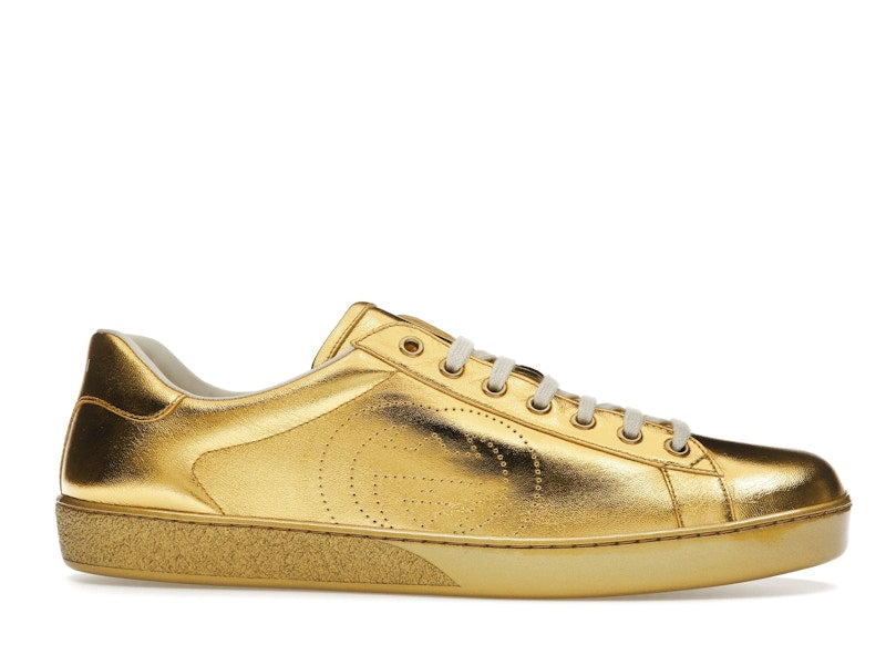 Gucci Ace Metallic Gold