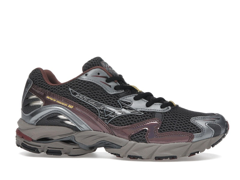 Mizuno Wave Rider 10 Black Sand Chicory Coffee