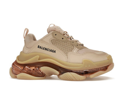 Balenciaga Triple S Clear Sole Beige (Women's)