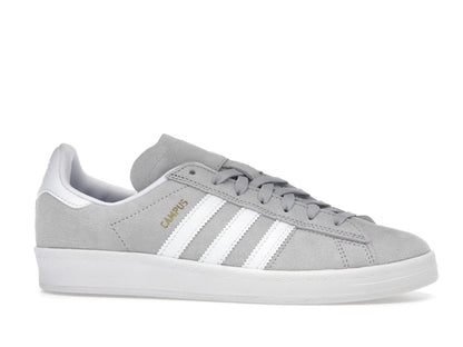 adidas Campus ADV Camp Grey Two Cloud White Gold Metallic