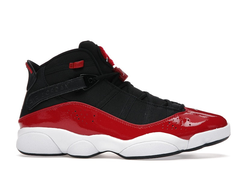 Jordan 6 Rings Black Gym Red White