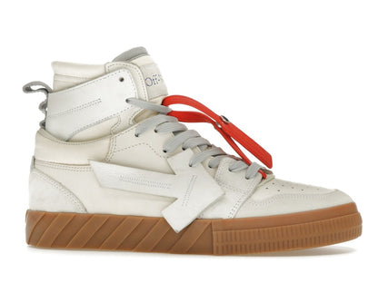 OFF-WHITE Floating Arrow High Top Vulc White Cream