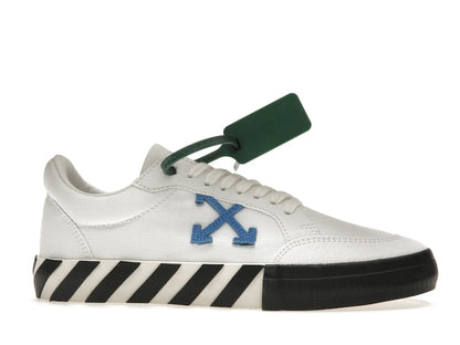 OFF-WHITE Low Vulcanized Canvas White Blue