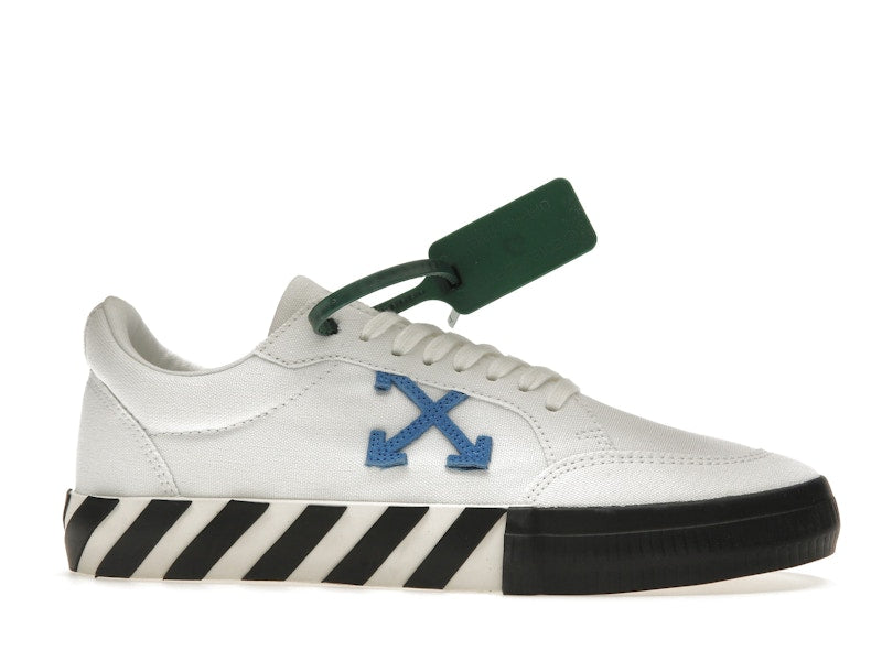 OFF-WHITE Low Vulcanized Canvas White Blue