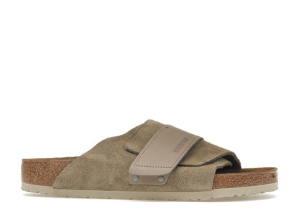 Birkenstock Kyoto Nubuck Suede Taupe