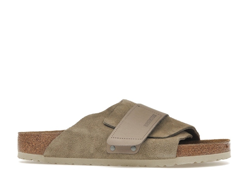 Birkenstock Kyoto Nubuck Suede Taupe