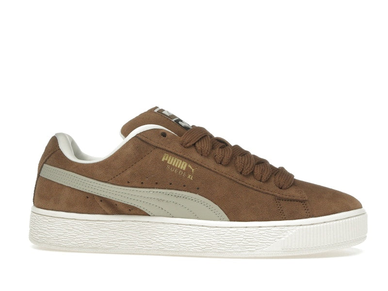 Puma Suede XL Tan White