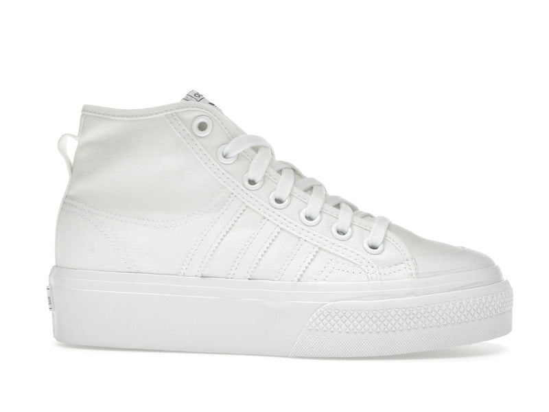 adidas Nizza Platform Mid Cloud White (Women's)