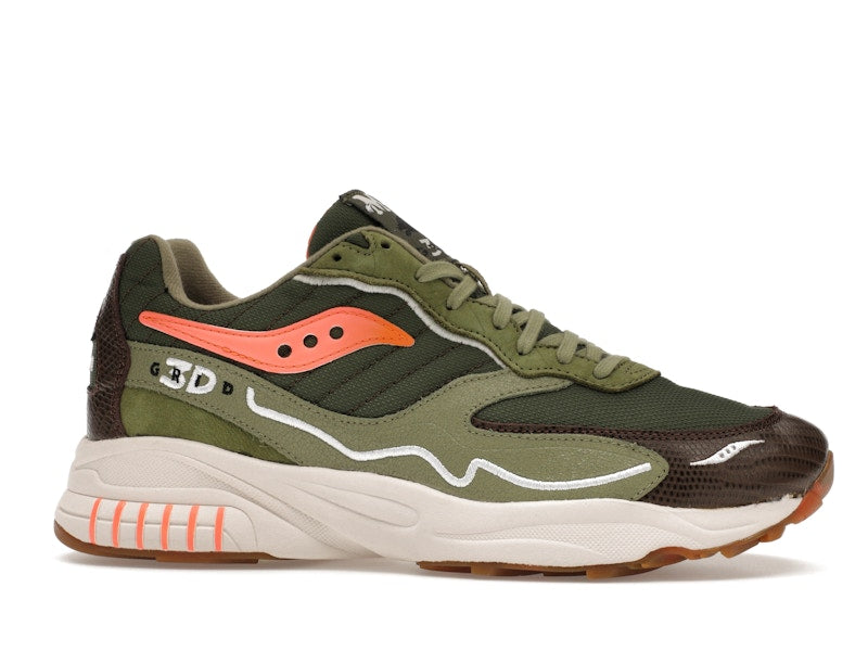 Saucony 3D Grid Hurricane Maybe Tomorrow Tortoise