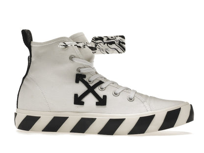 OFF-WHITE Vulcanized Mid Top White Black