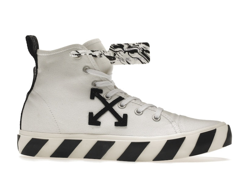 OFF-WHITE Vulcanized Mid Top White Black