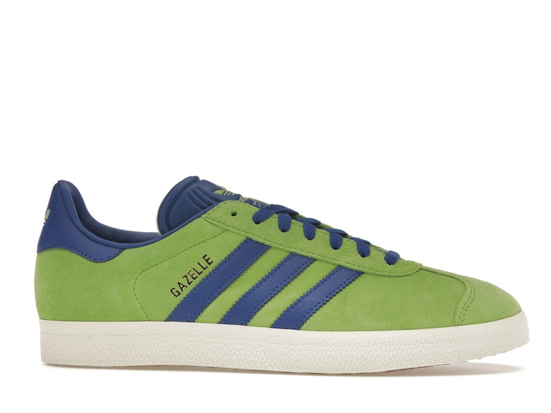 adidas Gazelle Lime Royal Blue
