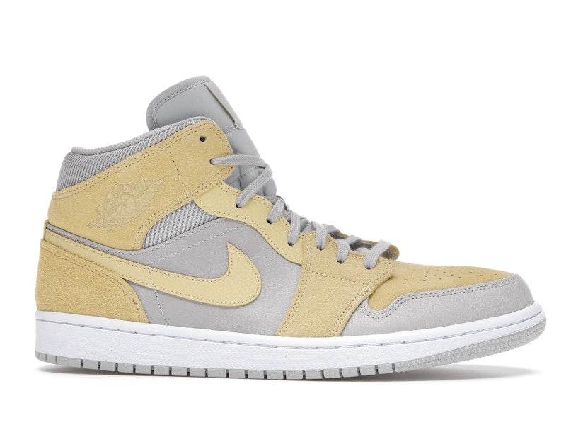 Jordan 1 Mid Mixed Textures Yellow