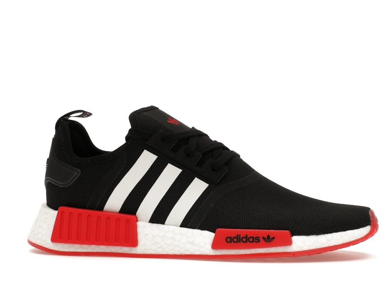 adidas NMD R1 Black Vivid Red White