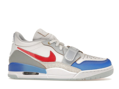 Jordan Legacy 312 Low White Game Royal University Red