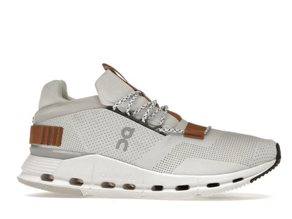 On Running Cloudnova White Pearl Brown
