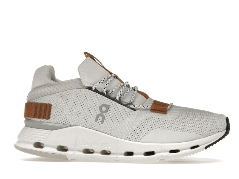 On Running Cloudnova White Pearl Brown