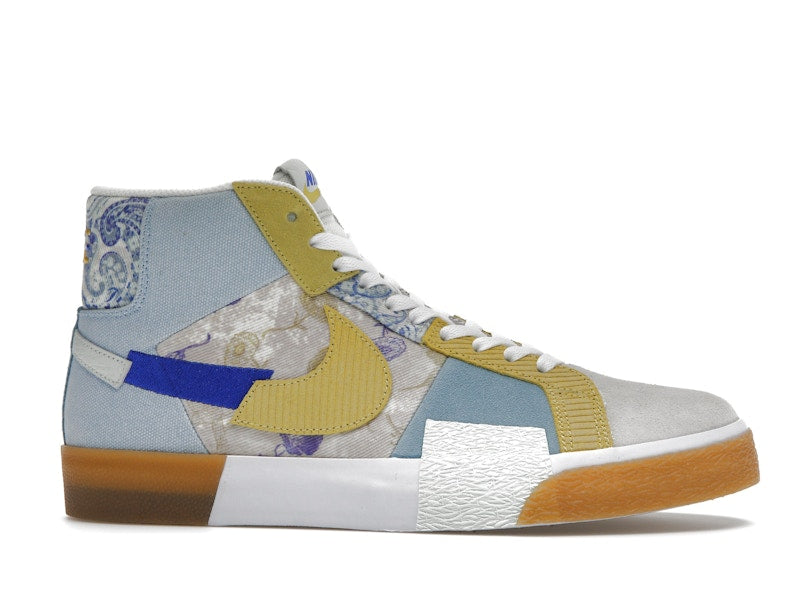 Nike SB Zoom Blazer Mid Premium Floral Paisley Boarder Blue