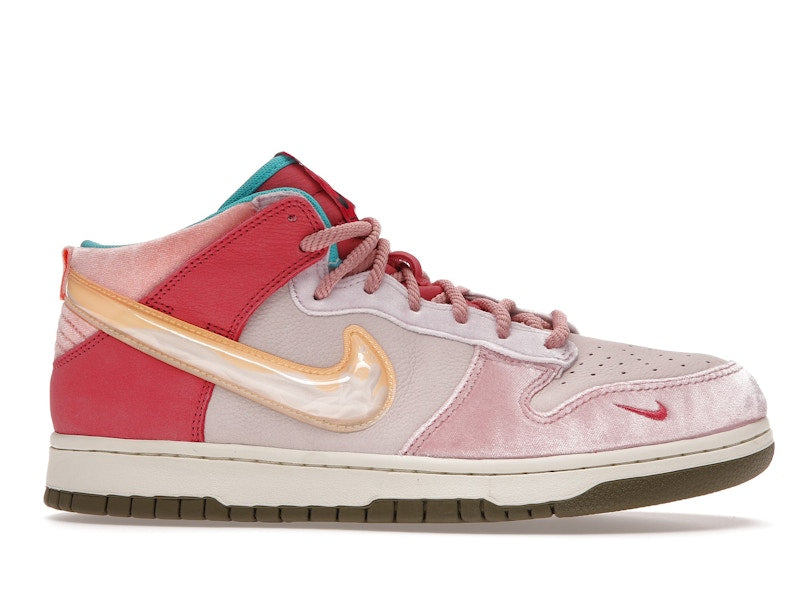 Nike Dunk Mid Social Status Free Lunch Strawberry Milk