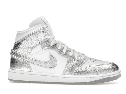 Jordan 1 Mid SE Metallic Silver (Women's)