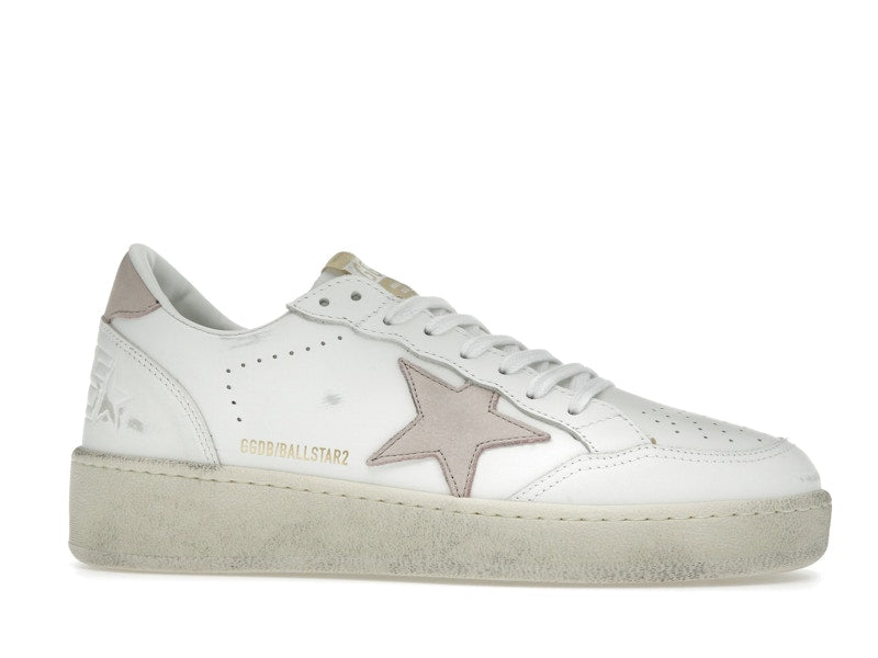 Golden Goose Ball Star 2 White Pink (Women's)
