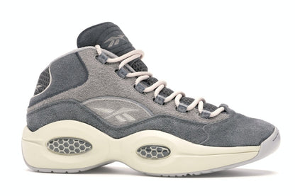 Reebok Question Mid Grey Suede