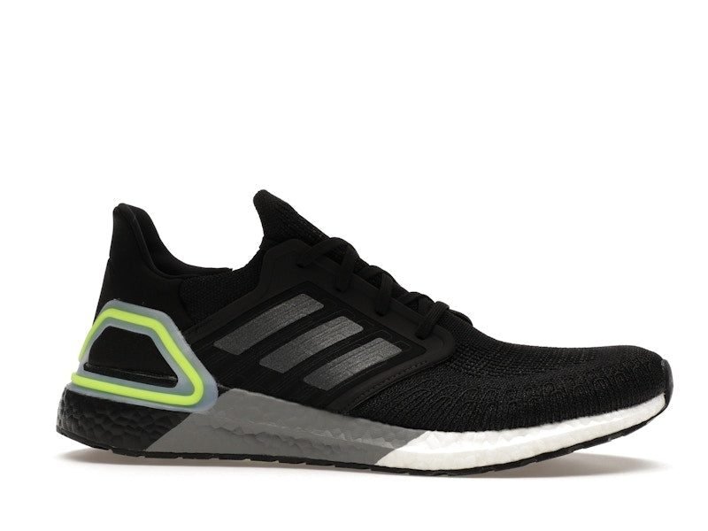 adidas Ultra Boost 20 Core Black Signal Green