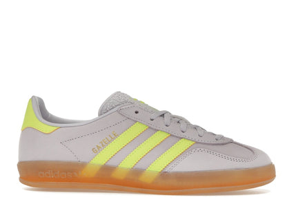adidas Gazelle Indoor Silver Dawn Solar Yellow (Women's)
