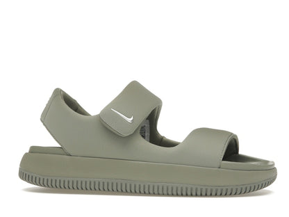 Nike Calm Sandal Light Army Metallic Silver (Women's)
