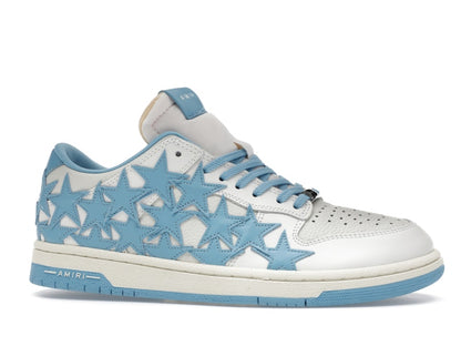 AMIRI Stars Low Top White Blue