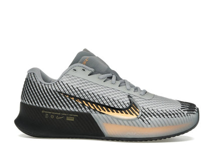 Nike Court Air Zoom Vapor 11 Clay Wolf Grey Laser Orange