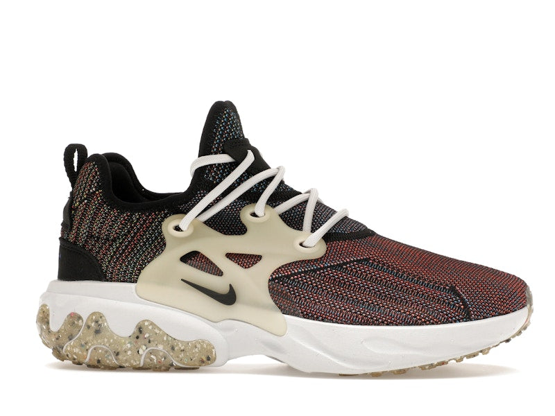 Nike React Presto Flyknit Multi Black