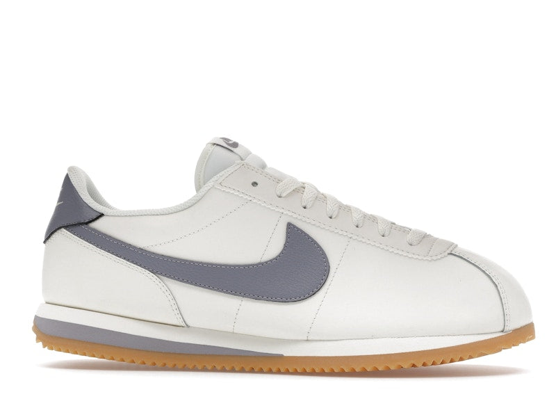 Nike Cortez Leather Sail Gum Yellow Cement Grey