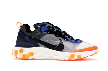 Nike React Element 87 Thunder Blue/Total Orange