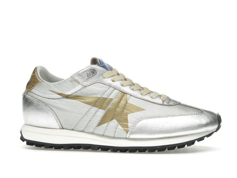 Golden Goose Marathon Silver Gold Star (Women's)
